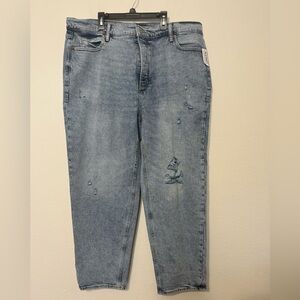 Old Navy Jeans Womens Extra High Rise Sky-Hi Straight Secret Slim Pockets NEW